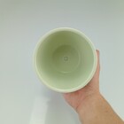 Vaso Planta Cachepô Home&co Cerâmica 9x10x10cm Verde Decorati