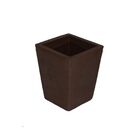 Vaso Planta Decorativo Jardim Polietileno Coluna Quadrada 22x
