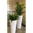 Vaso Planta Decorativo Polietileno Grande Luxo Flores 55x28,5