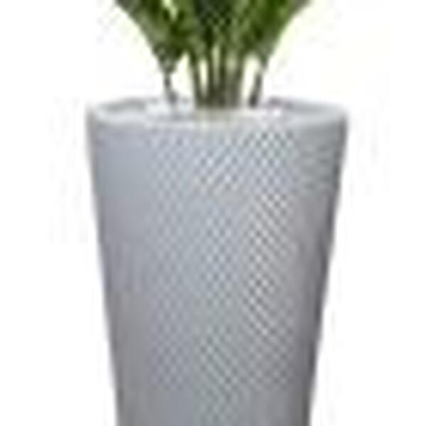 Vaso Planta Decorativo Polietileno Grande Luxo Flores 70x36 C