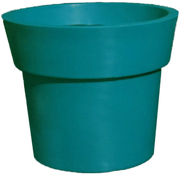 Vaso Planta Extra Grande 100x110 Ibiza Polietileno - Azul Tur