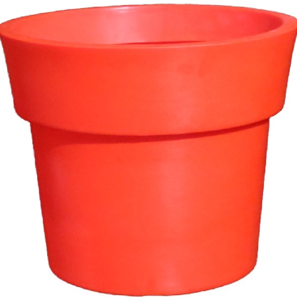 Vaso Planta Extra Grande 100x110 Ibiza Polietileno - Laranja