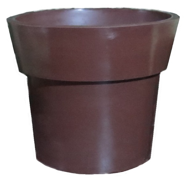 Vaso Planta Extra Grande 100x110 Ibiza Polietileno - Marrom C