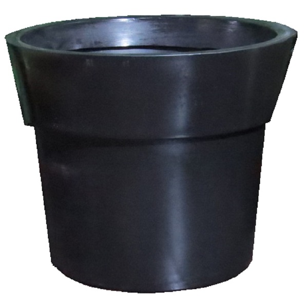 Vaso Planta Extra Grande 100x110 Ibiza Polietileno - Preto 002