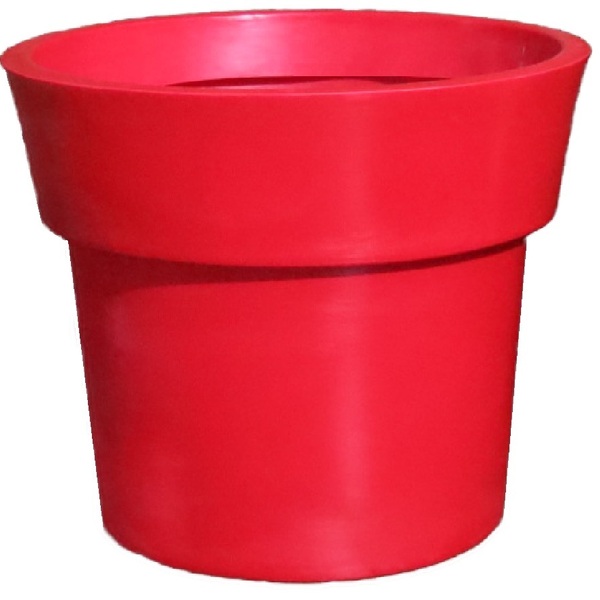 Vaso Planta Extra Grande 100x110 Ibiza Polietileno - Vermelho