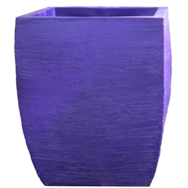 Vaso Planta Grande 80x60 Moderno Trapézio Polietileno - Lilas