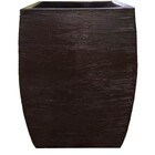 Vaso Planta Grande 80x60 Moderno Trapézio Polietileno - Marro