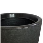 Vaso Planta Grande Polietileno Decorativo 73x40cm Preto