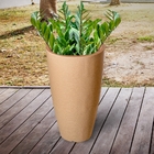 Vaso Planta Grande Polietileno Tradicional Grafiato E Decorat