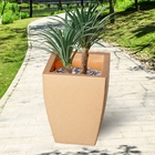 Vaso Planta Grande Polietileno Tradicional Grafiato Resistent