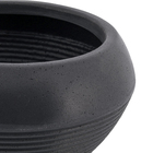 Vaso Plastico Arruda Cinza 16x30cm Naterial