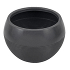 Vaso Plastico Arruda Cinza 24x34cm Naterial