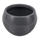 Vaso Plastico Arruda Granito Cinza 20x28cm Naterial