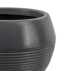 Vaso Plastico Arruda Granito Cinza 20x28cm Naterial