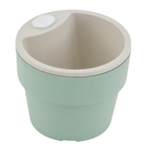 Vaso Plástico Autoirrigável Verde Menta 12,5x10,2cm OU