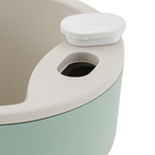 Vaso Plástico Autoirrigável Verde Menta 12,5x10,2cm OU