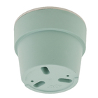 Vaso Plástico Autoirrigável Verde Menta 12,5x10,2cm OU