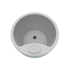 Vaso Plástico Autoirrigável Verde Menta  15x13cm  OU