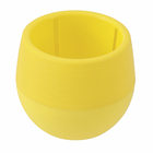 Vaso Plástico BabyBall Amarelo 6,8x6cm