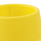 Vaso Plástico BabyBall Amarelo 6,8x6cm
