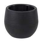 Vaso Plástico BigBall Preto 6,8x6cm