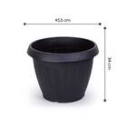 Vaso Plástico Black (31l) Plasnorthon