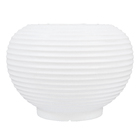 Vaso Plástico Bromélia Branco Extra Grande