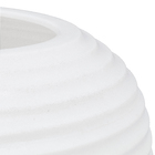 Vaso Plástico Bromélia Branco Extra Grande