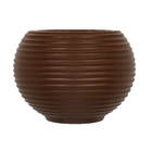 Vaso Plástico Bromélia Rusty Grande