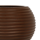 Vaso Plástico Bromélia Rusty Grande