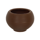 Vaso Plástico Bromélia Rusty Médio