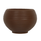 Vaso Plástico Bromélia Rusty Médio