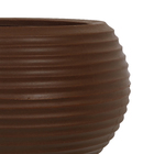 Vaso Plástico Bromélia Rusty Médio