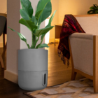 Vaso Plástico Brota Decor Urbi Cimento Médio 25x30cm Brota Company