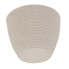 Vaso Plástico Cone baixo 28 Branco Marmore 28x36cm Vasap