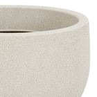 Vaso Plástico Decore Cinza 39x33cm Japi