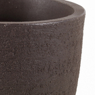 Vaso Plástico Europa Marrom 20x24cm Japi