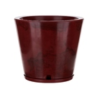 Vaso Plástico Genebra Vermelho Pequeno