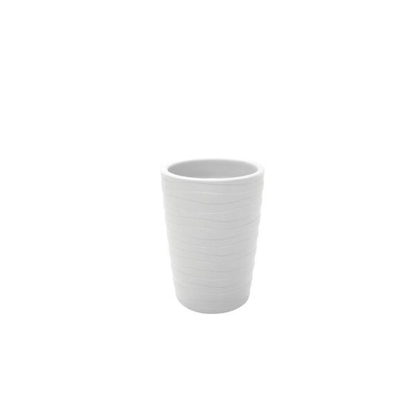 Vaso Plastico Grego 41 Cm Marmore