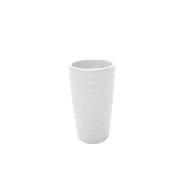 Vaso Plastico Grego 45 Cm Marmore