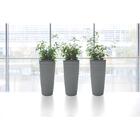 Vaso Plastico Grego 80 Cm Cimento