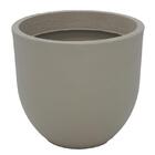 Vaso Plastico Laos 45 Cm Bege
