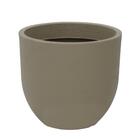 Vaso Plastico Laos 45 Cm Bege