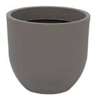 Vaso Plastico Laos 45 Cm Concreto