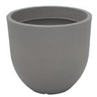 Vaso Plastico Laos 45 Cm Concreto
