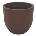 Vaso Plastico Laos 45 Cm Marron