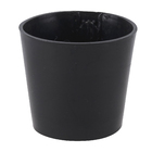 Vaso Plástico Magnético Preto 6x6cm SJ do Brasil