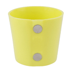 Vaso Plástico Magnético Verde 6x6cm SJ do Brasil