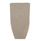 Vaso Plástico Malta Trapézio Pedra Extra Grande