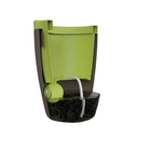 Vaso Plastico Maré Rusty e Verde 40x30cm Naterial